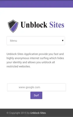 Unblock Sites android App screenshot 5